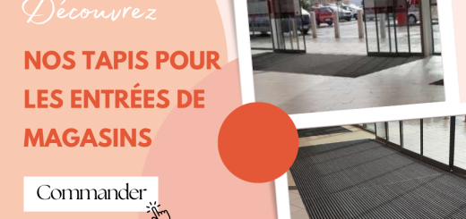 Tapis d'entrée de magasin