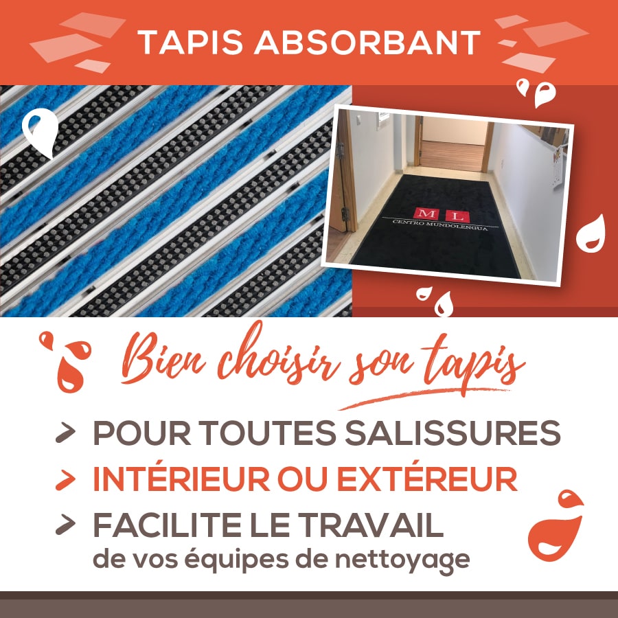 Comment choisir un tapis d'entrée absorbant ?