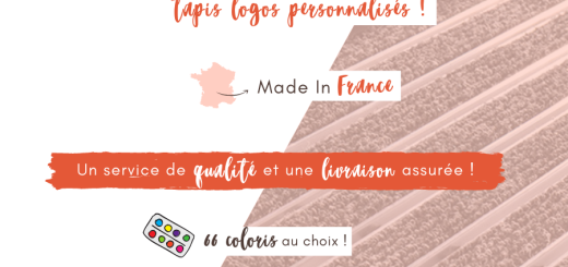 Tapis logo travailler son image de marque