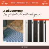 Focus Revêtement : la gomme