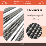 Focus revêtement : la cassette brosse