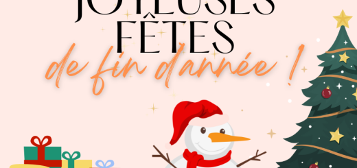 Sur Mesure vous souhaite de joyeuses fêtes de fin d'année